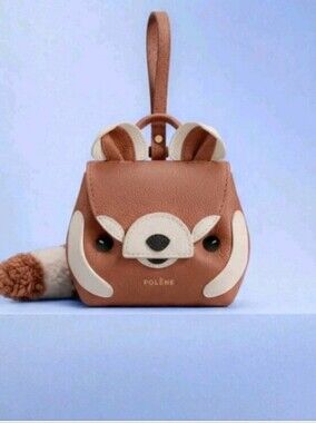 NWT Polene The Nanonimals Rodjo Minibag, Bag Charm